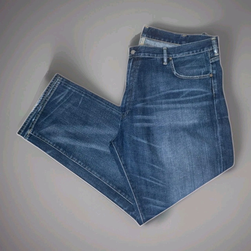Polo Ralph Lauren Hampton Jeans Mens 46x34 Straight Leg Blue Denim Big Tall
